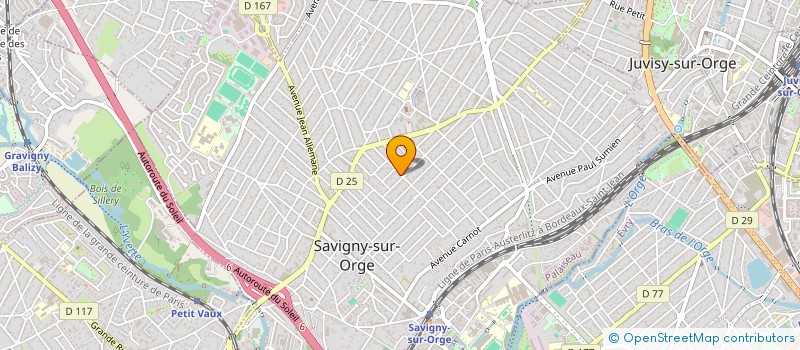 localisation de l'entreprise HORUS INVESTISSEMENT  SAVIGNY-SUR-ORGE