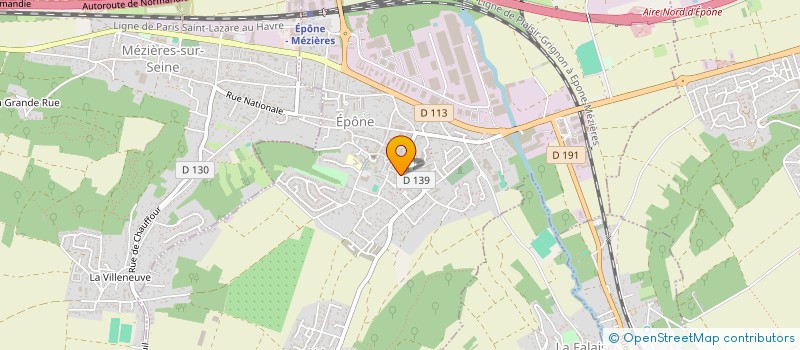 localisation de l'entreprise HORUS M PARIS  EPONE