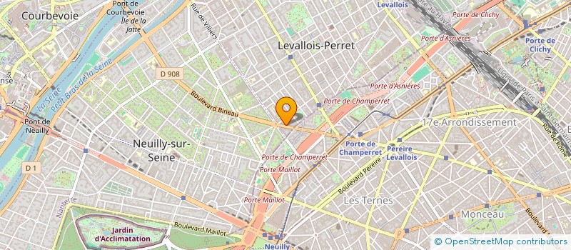 localisation de l'entreprise HORUS MANAGEMENT à LEVALLOIS-PERRET