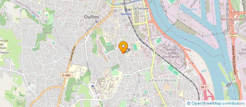 localisation de l'entreprise HORUS MARIE SIDDHARTA 2030  VILLEURBANNE