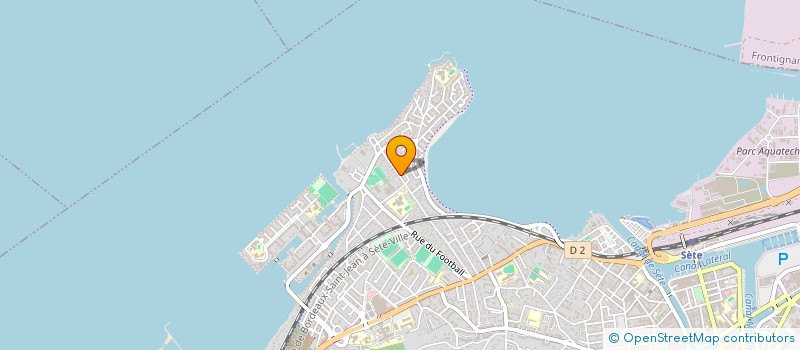 localisation de l'entreprise HORUS MUSIC OFC  SETE