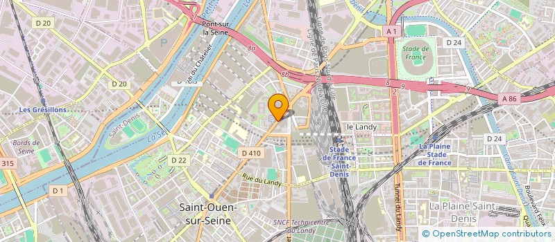 localisation de l'entreprise HORUS SECURITE PRIVEE à SAINT-DENIS