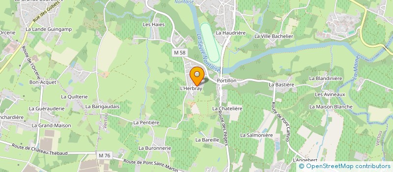 localisation de l'entreprise HORUS SOCIETE CIVILE  VERTOU