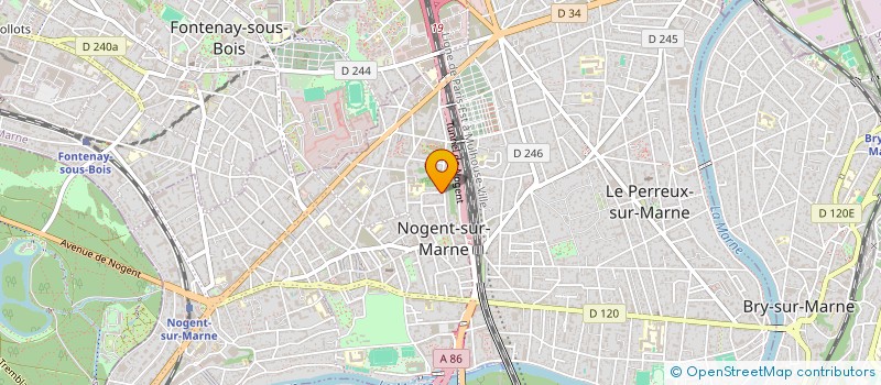 localisation de l'entreprise HORUS TELECOM.NET à NOGENT-SUR-MARNE