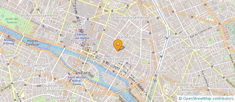 localisation de l'entreprise HORUS THEATRE  PARIS