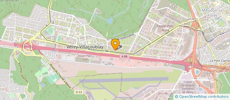 localisation de l'entreprise HORUS TRANSPORT à VELIZY-VILLACOUBLAY