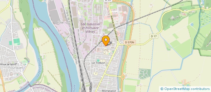 localisation de l'entreprise HORUS VISION  ARLES