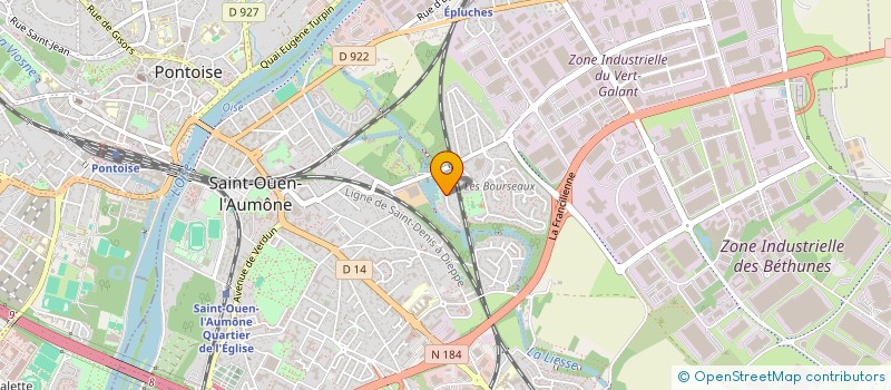 localisation de l'entreprise HORUS WORKS & SERVICES à MONTIGNY-LE-BRETONNEUX