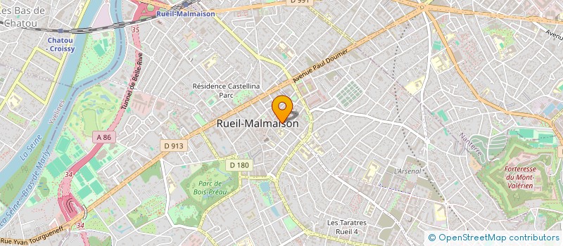 localisation de l'entreprise HORUSIMMO à RUEIL-MALMAISON