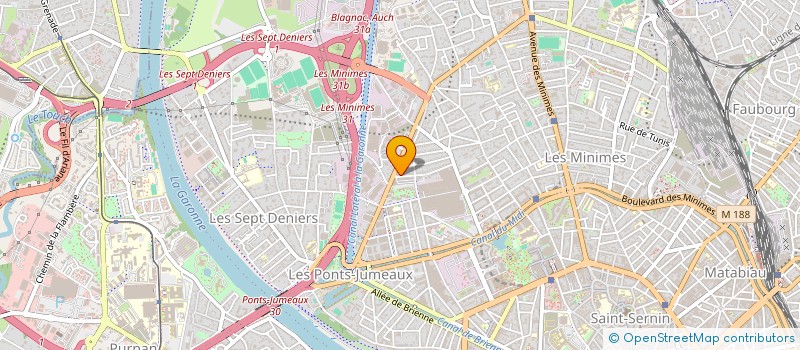 localisation de l'entreprise HORUSIMMO à TOULOUSE