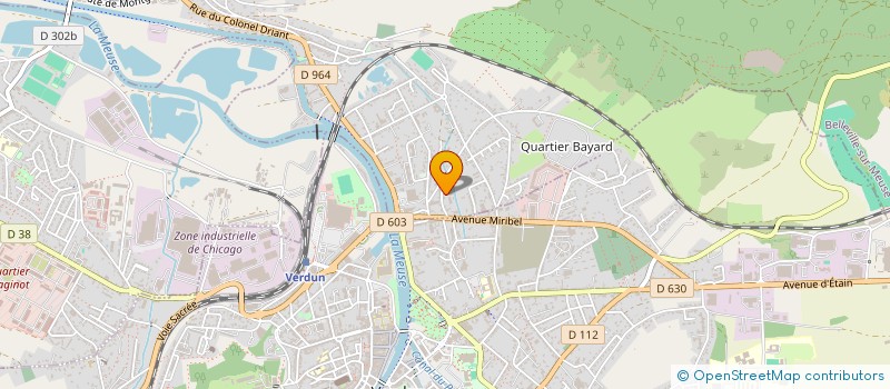 localisation de l'entreprise HORY CHAUVELIN LORRAINE à BELLEVILLE-SUR-MEUSE