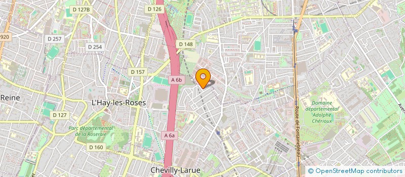 localisation de l'entreprise HOSAN CONSEILS  L'HAY-LES-ROSES