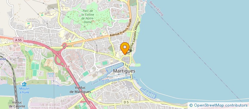 localisation de l'entreprise HOSANNA  MARTIGUES