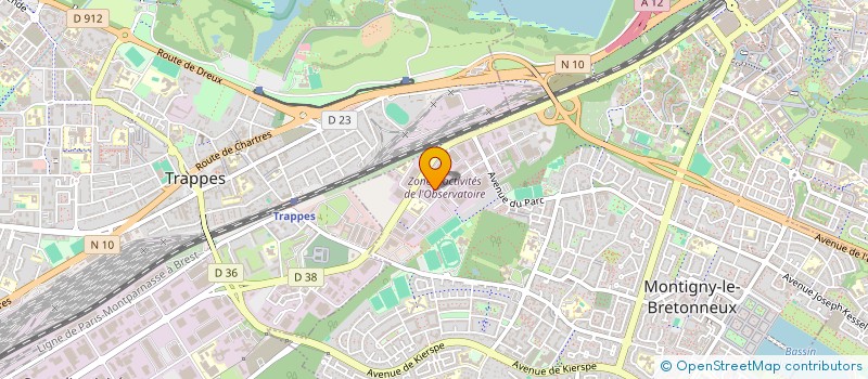 localisation de l'entreprise HOSE  MONTIGNY-LE-BRETONNEUX