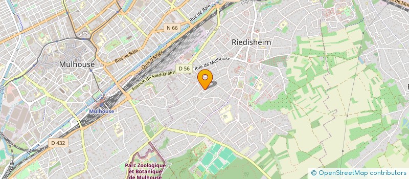 localisation de l'entreprise HOSHI CONSULTING à RIEDISHEIM