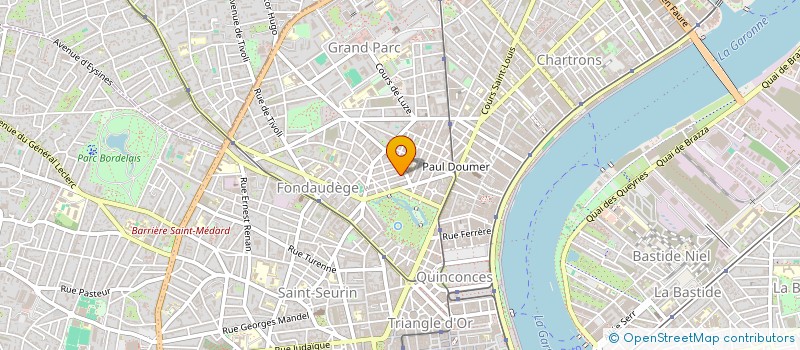 localisation de l'entreprise HOSKO CONSULT A&MOA  BORDEAUX