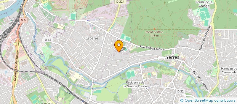 localisation de l'entreprise HOSMA  YERRES