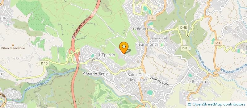 localisation de l'entreprise HOSMOSED  SAINT-PAUL