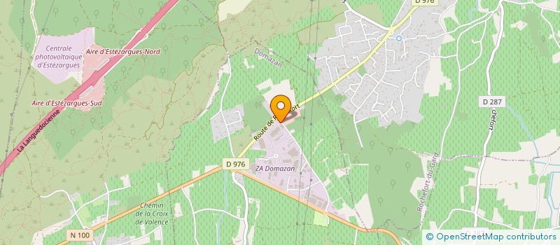localisation de l'entreprise HOSOH à DOMAZAN