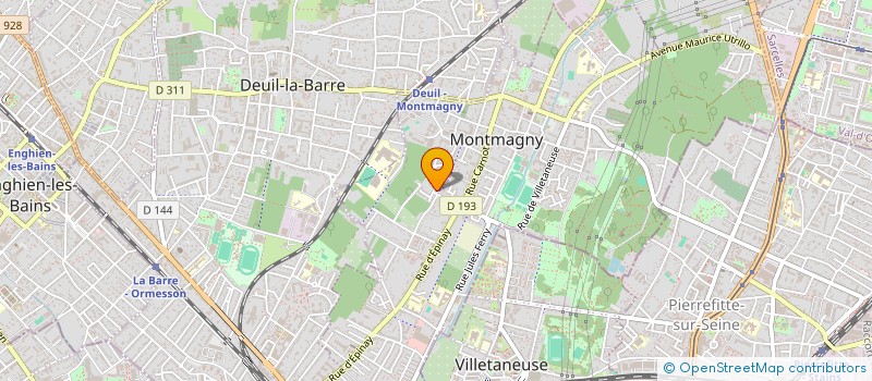 localisation de l'entreprise HOSPI'DOM  MONTMAGNY