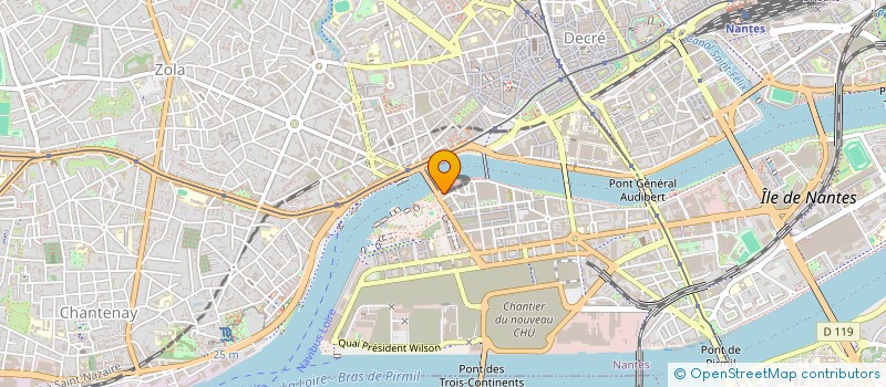 localisation de l'entreprise HOSPI GRAND OUEST à NANTES