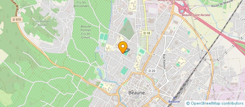 localisation de l'entreprise HOSPICES CIVILS DE BEAUNE à BEAUNE