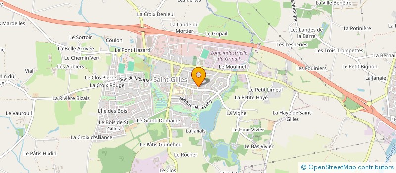 localisation de l'entreprise HOSPITAL BATAILLON TEAM'44 à SAINT-GILLES