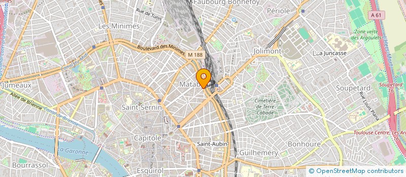 localisation de l'entreprise HOSPITALIS SERVICES à TOULOUSE