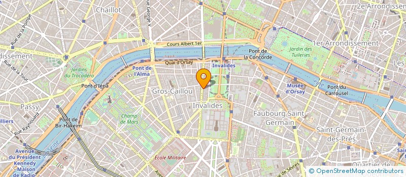 localisation de l'entreprise HOSPITALISATION PRIVEE D'ADDICTOLOGIE - CLINIQUE AMBULATOIRE SSR D'ADDICTOLOGIE DE PARIS 15 à PARIS