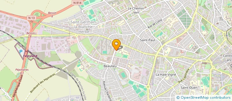 localisation de l'entreprise HOSPITALITE DIOC N D DE LOURDE à CAEN