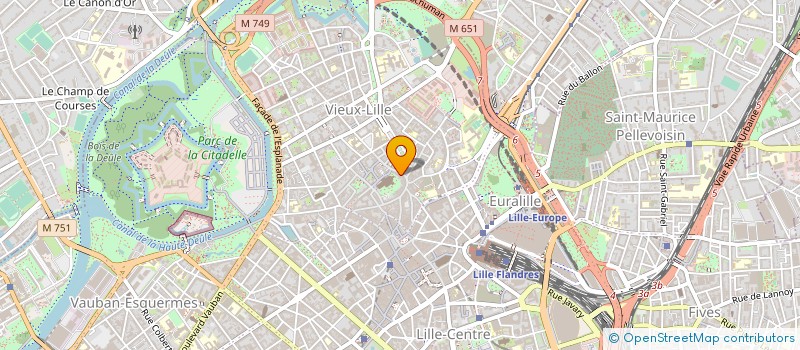 localisation de l'entreprise HOSPITALITE DU DIOCESE DE LILLE A LOURDES à LILLE