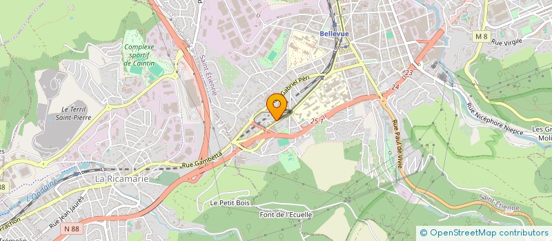 localisation de l'entreprise HOSPITALITE DU DIOCESE DE SAINT ETIENNE à SAINT-ETIENNE