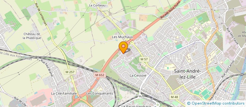 localisation de l'entreprise HOSPITALITY 2.0 à LAMBERSART