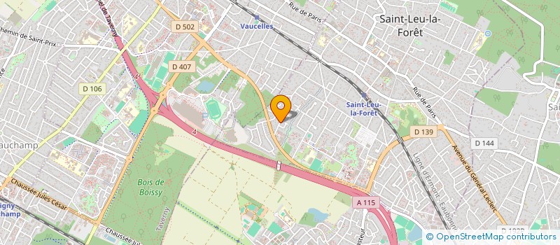 localisation de l'entreprise HOSPITALITY CONSULTING  SAINT-LEU-LA-FORET