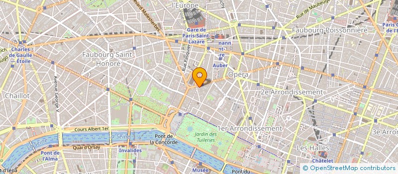 localisation de l'entreprise HOSPITALITY NANTES à PARIS