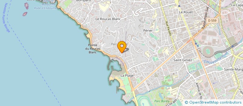 localisation de l'entreprise HOSPITHERMES DAX à MARSEILLE