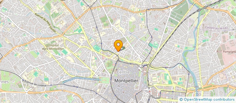 localisation de l'entreprise HOSSEGOR INVEST 1 à MONTPELLIER