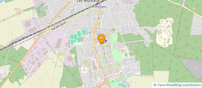 localisation de l'entreprise HOSSENOU & CO à LES MUREAUX