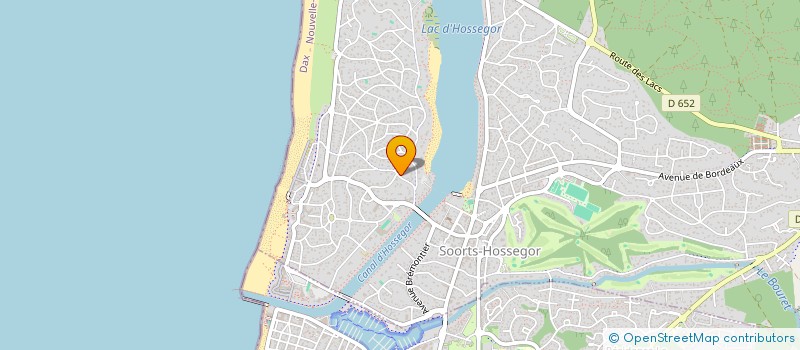 localisation de l'entreprise HOSSTRAAL INVEST  SOORTS-HOSSEGOR