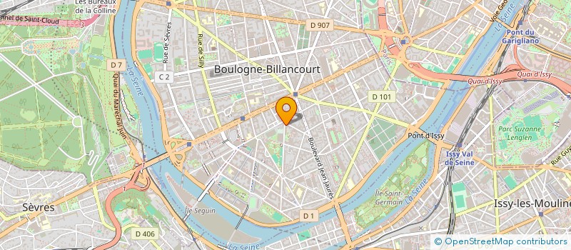 localisation de l'entreprise HOST CONSULTANTS à BOULOGNE-BILLANCOURT