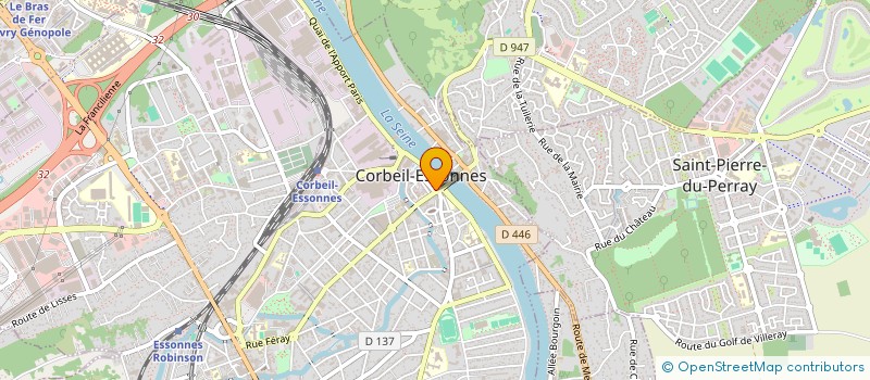 localisation de l'entreprise HOST'ILES  VERNEUIL-L'ETANG