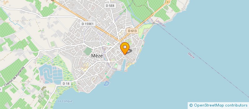 localisation de l'entreprise HOST- THAU  MEZE