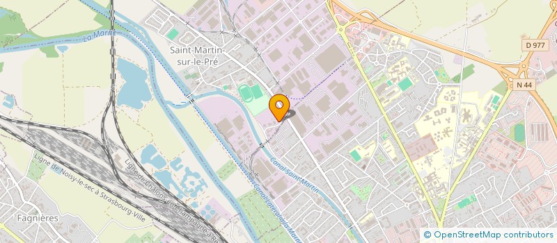 localisation de l'entreprise HOSTA  SAINT-MARTIN-SUR-LE-PRE