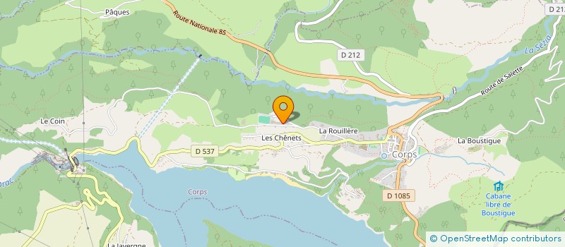 localisation de l'entreprise HOSTACHE SCI  PELLAFOL