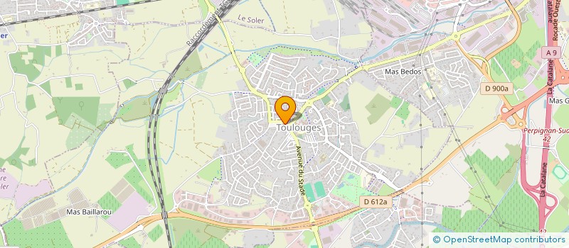 localisation de l'entreprise HOSTAILLE  TOULOUGES