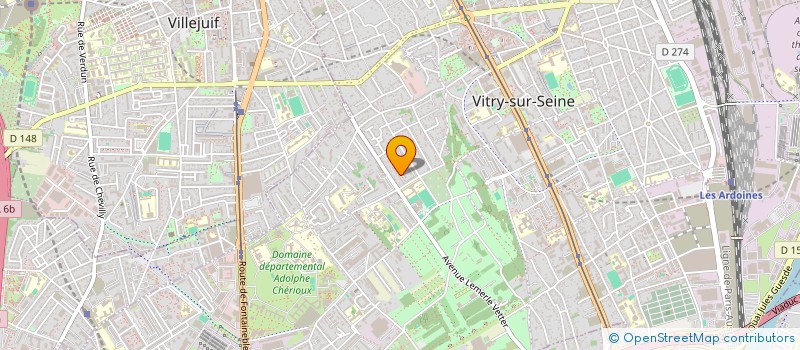 localisation de l'entreprise HOSTALLOW à VITRY-SUR-SEINE