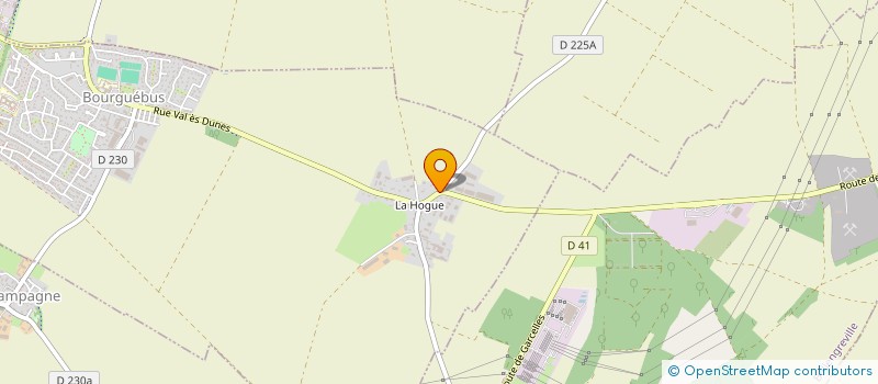localisation de l'entreprise HOSTE SAS à BOURGUEBUS