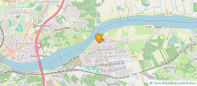 localisation de l'entreprise HOSTEIN TOUT POUR LE PESAGE à LAHONCE