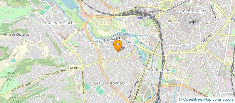 localisation de l'entreprise HOSTEIS à DIJON