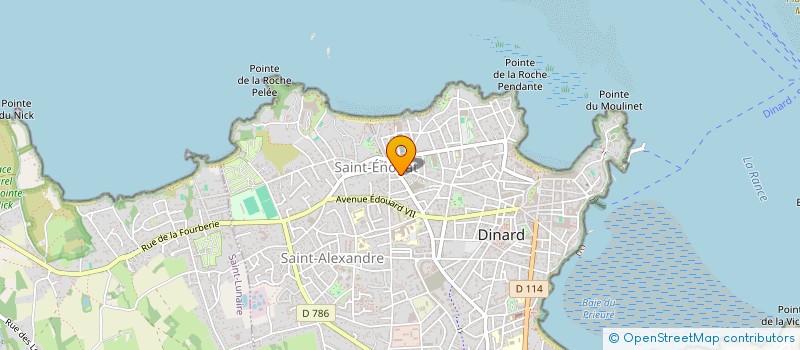 localisation de l'entreprise HOSTEL ECOLE DINARD à DINARD